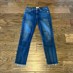 Agolde Sophie Straight Leg Crop Mid Rise Size 27